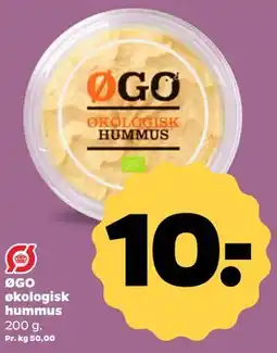 Netto ØGO økologisk hummus tilbud