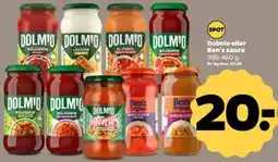 Netto Dolmio eller Ben's sauce tilbud