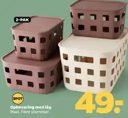 Netto Opbevaring med låg tilbud