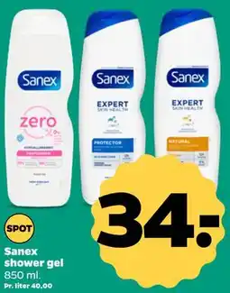 Netto Sanex shower gel tilbud