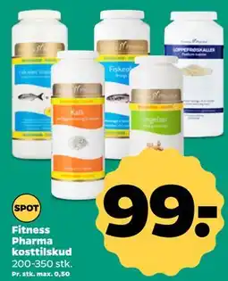 Netto Fitness Pharma kosttilskud tilbud