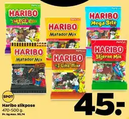 Netto Haribo slikpose tilbud
