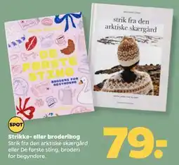 Netto Strikke- eller broderibog tilbud