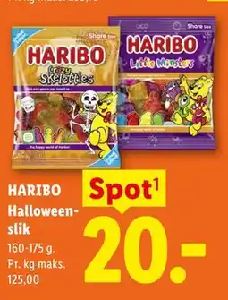 Lidl HARIBO Halloweenslik tilbud