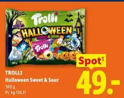 Lidl TROLLI Halloween Sweet & Sour tilbud