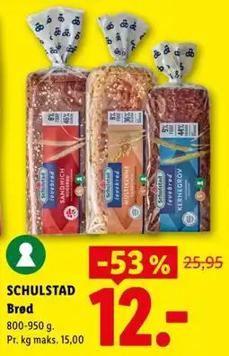 Lidl SCHULSTAD Brød tilbud