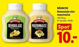 Lidl BÄHNCKE Remoulade eller mayonnaise tilbud