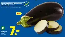Lidl Aubergine tilbud