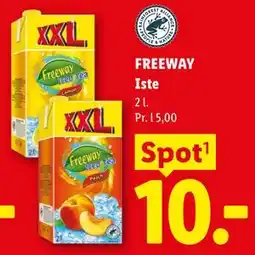 Lidl FREEWAY Iste tilbud