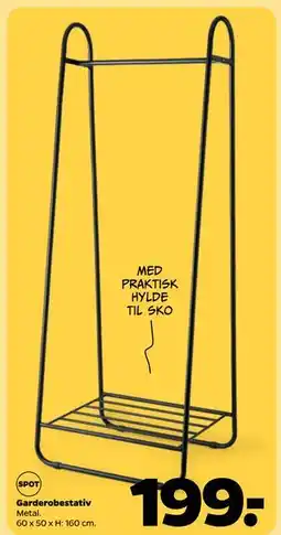 Netto Garderobestativ tilbud