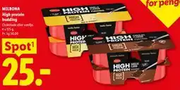 Lidl MILBONA High protein budding tilbud