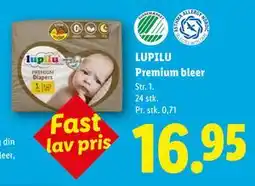 Lidl LUPILU Premium bleer tilbud