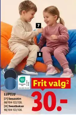Lidl LUPILU Sweatshirt tilbud