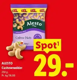 Lidl ALESTO Cashewnødder tilbud