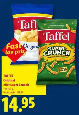 Lidl TAFFEL Original eller Super Crunch tilbud