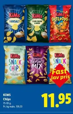 Lidl KIMS Chips tilbud