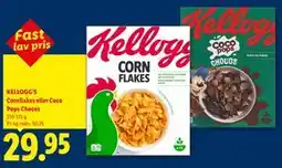 Lidl KELLOGG’S Cornflakes eller Coco Pops Chocos tilbud