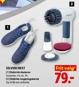 Lidl SILVERCREST [ 1 ] Elektrisk skotørrer tilbud