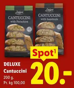 Lidl DELUXE Cantuccini tilbud