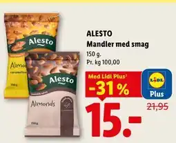 Lidl ALESTO Mandler med smag, App-pris tilbud
