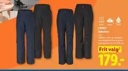Lidl CRIVIT Skibukser tilbud