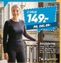 Bilka Skiundertøj tilbud