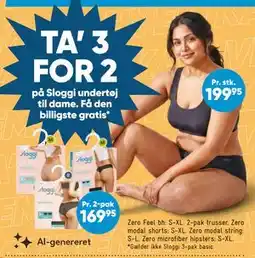 Bilka Sloggi undertøj til dame tilbud