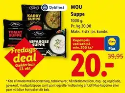 Lidl MOU Suppe, App-pris tilbud