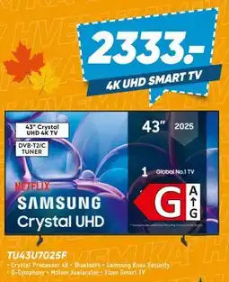 Bilka SAMSUNG TU43U7025F tilbud