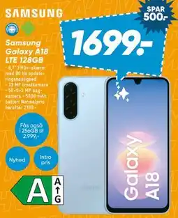 Bilka Samsung Galaxy A18 LTE 128GB tilbud