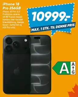 Bilka iPhone 18 Pro 256GB tilbud