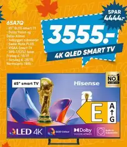 Bilka HISENSE 65A7Q tilbud