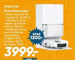 Bilka dreame Robotstøvsuger tilbud
