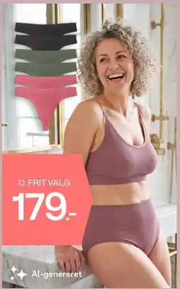 Bilka 3-pak bh eller 6-pak trusser tilbud