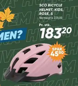 Bilka SCO BICYCLE HELMET, KIDS, ROSE, S tilbud