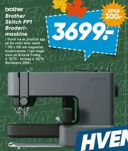 Bilka Brother Skitch PP1 Broderimaskine tilbud