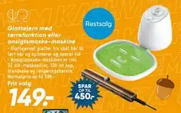 Bilka Glattejern med tørrefunktion eller ansigtsmaske-maskine tilbud