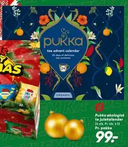 Bilka Pukka økologisk te julekalender tilbud