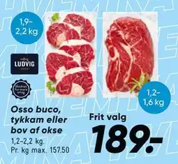 Bilka Osso buco, tykkam eller bov af okse tilbud