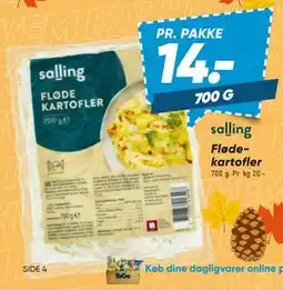 Bilka Fløde-kartofler tilbud