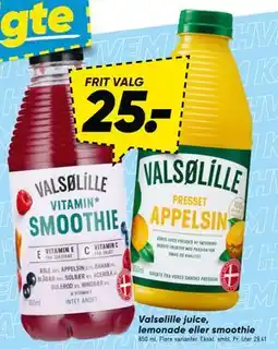 Bilka Valsølille juice, lemonade eller smoothie tilbud
