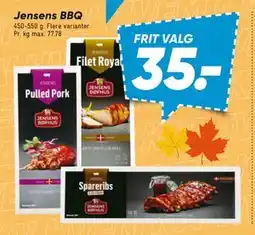 Bilka Jensens BBQ tilbud