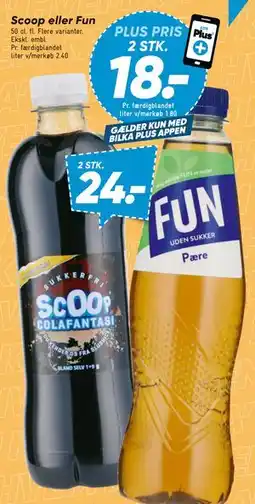 Bilka Scoop eller Fun tilbud