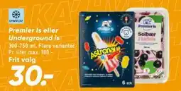 Bilka Premier Is eller Underground is tilbud