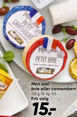 Bilka Mon ami brie eller camembert tilbud