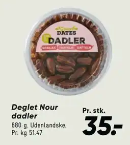 Bilka Deglet Nour dadler tilbud