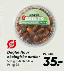 Bilka Deglet Nour økologiske dadler tilbud