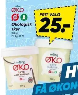 Bilka Økologisk skyr tilbud