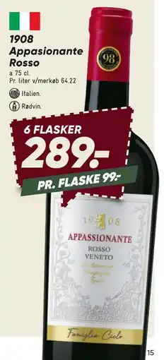 Bilka 1908 Appasionante Rosso tilbud