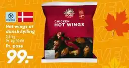 Bilka Hot wings af dansk kylling tilbud